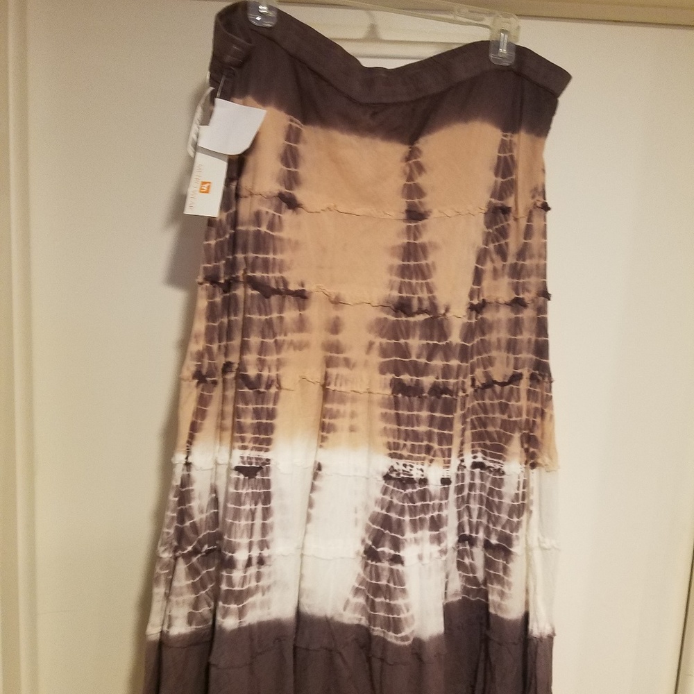 Tie-dye Flow Skirt